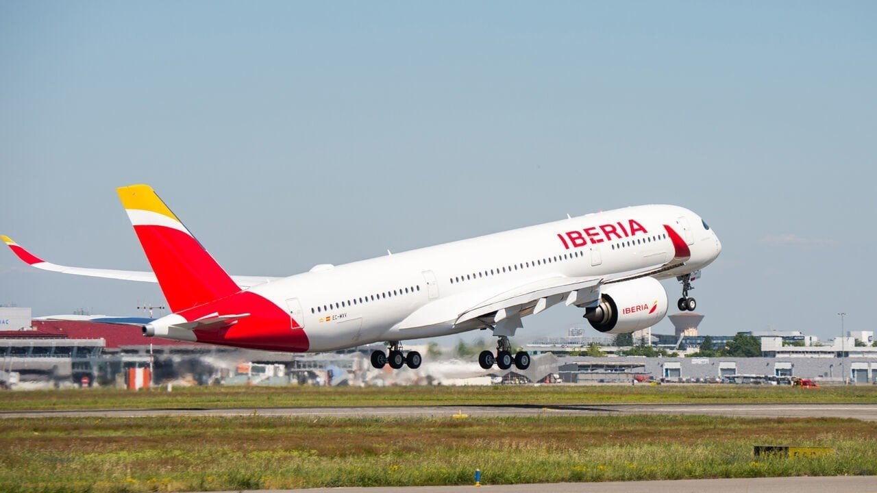 Avión Iberia.