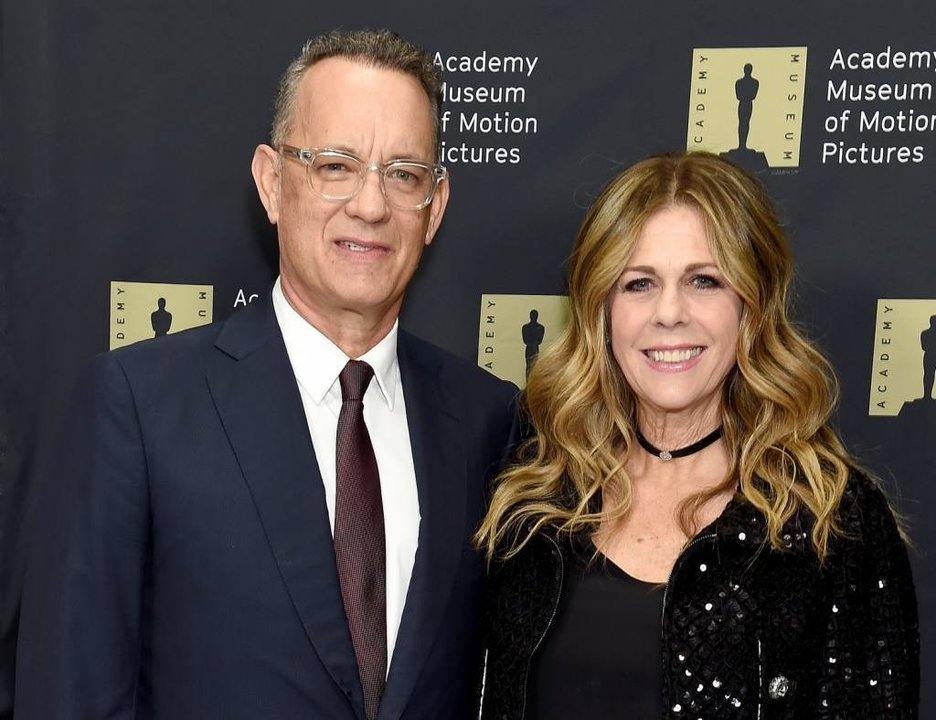 Tom Hanks y Rita Wilson, su esposa
