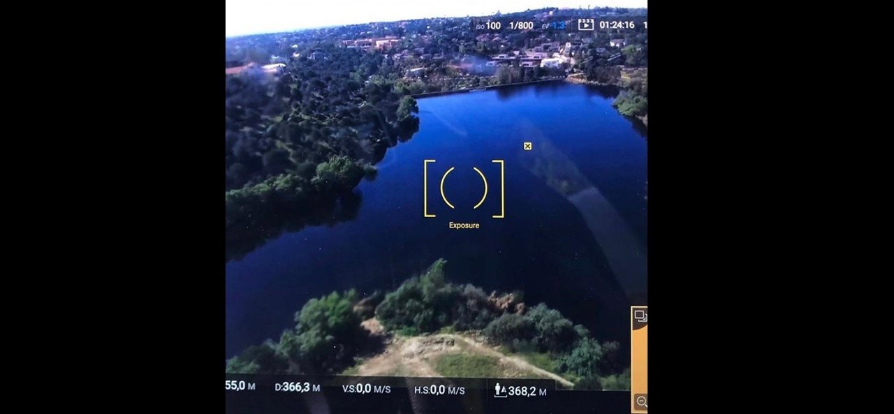 Imagen tomada desde un dron en Torrelodones.