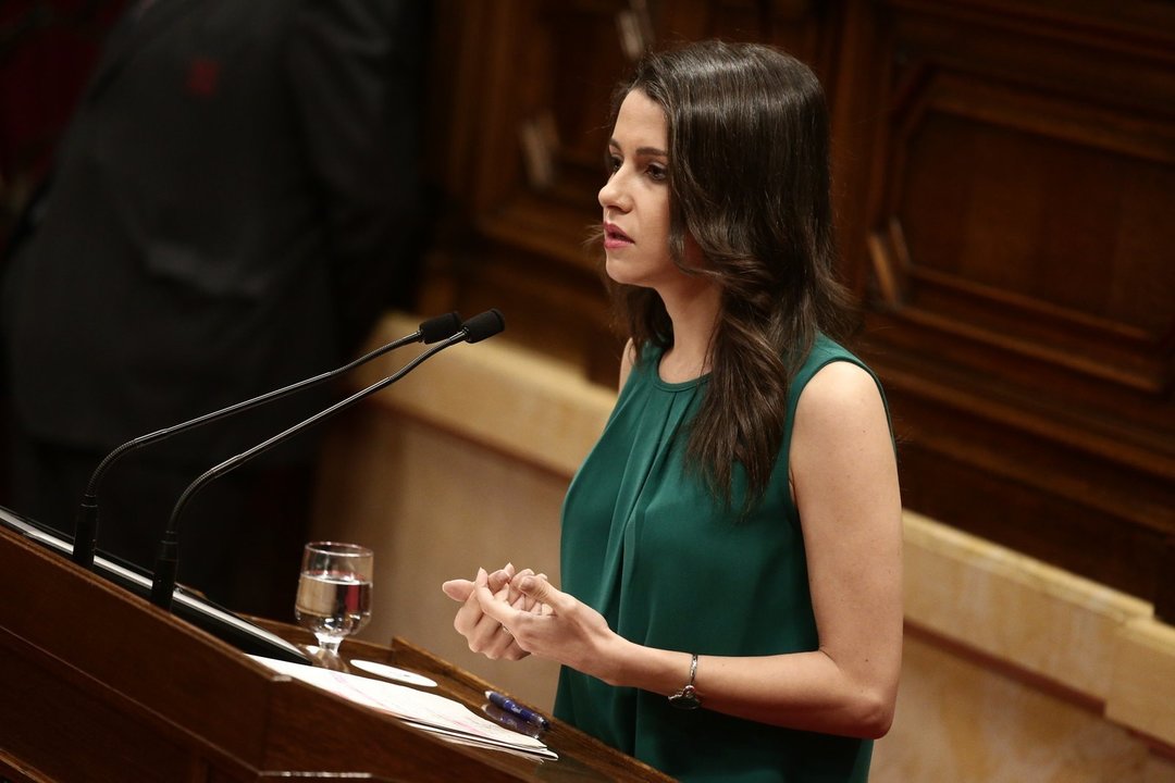 Inés Arrimadas en el congreso de los Diputados