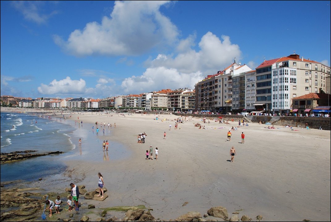 Playa de Sangenjo, Pontevedra