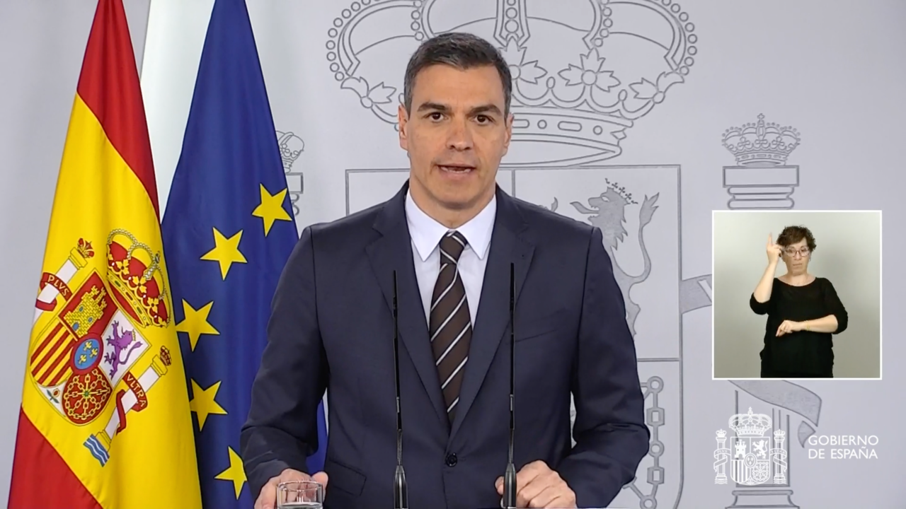 Pedro Sánchez rueda de prensa 23 de mayo de 2020