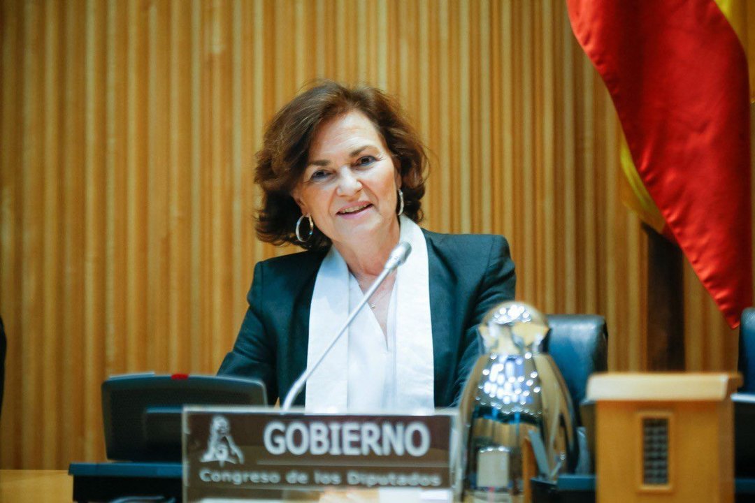 Carmen Calvo, 26 de mayo de 2020