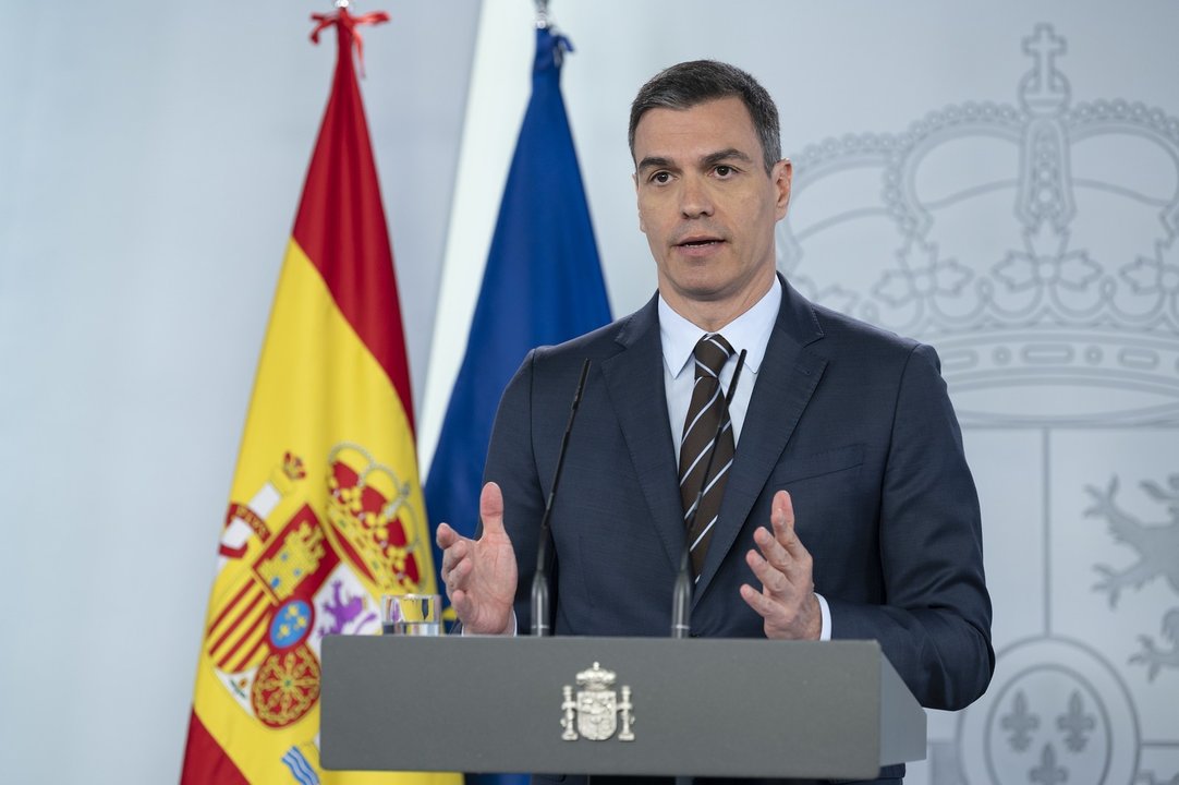Pedro Sánchez, rueda de prensa, 23 de mayo de 2020