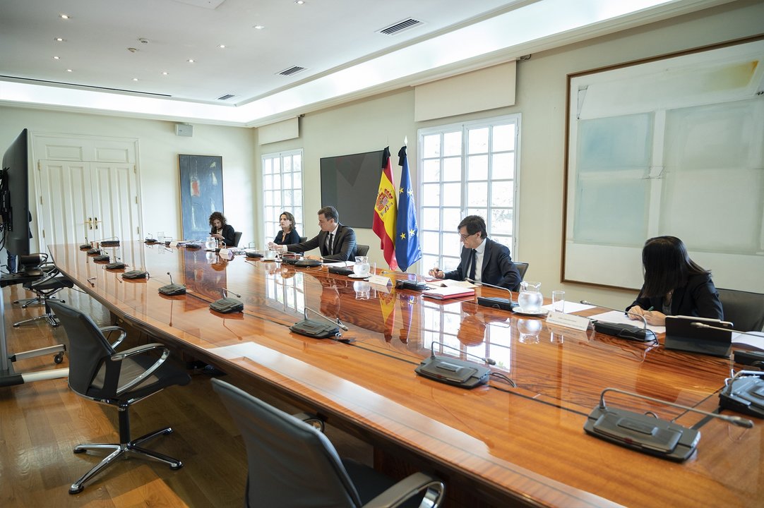 Conferencia de Pedro Sánchez con los presidentes autonómicos