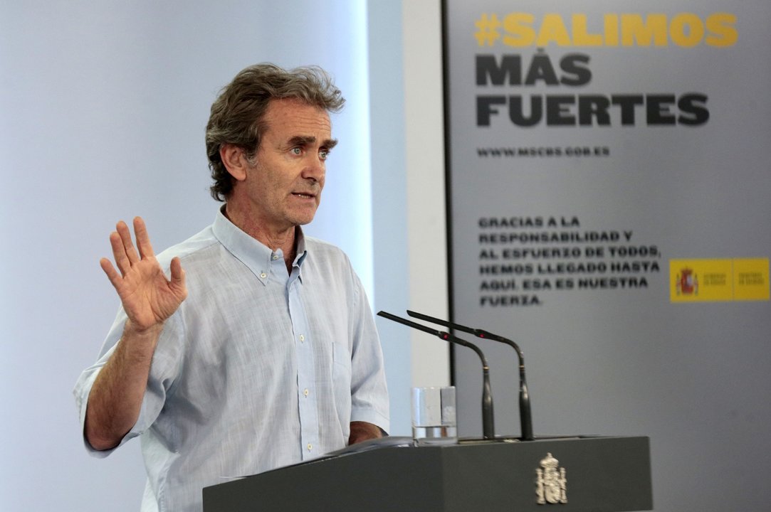 Fernando Simón, durante una rueda de prensa el 17 de junio de 2020
