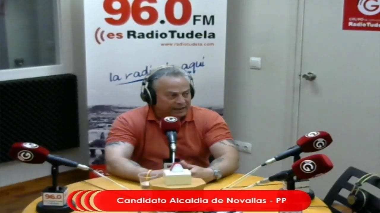 Eloy Valero Asensio en una entrevista en la radio