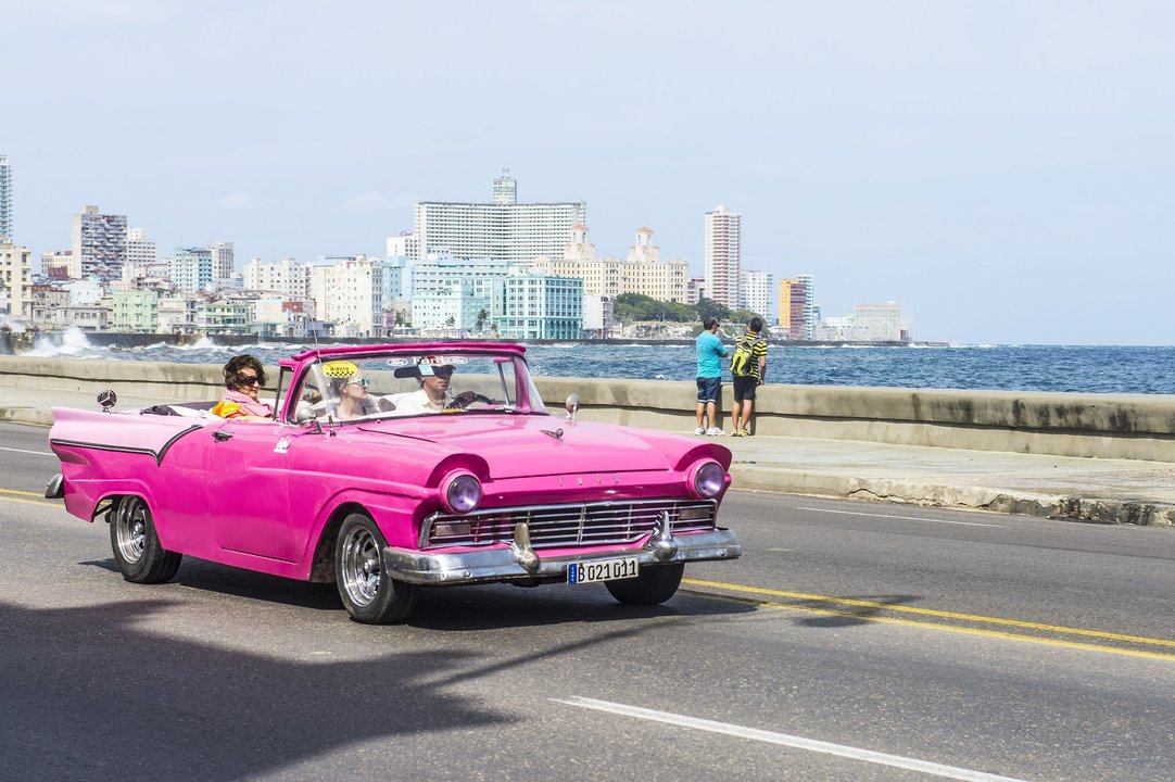 vista del malecón de la Habana