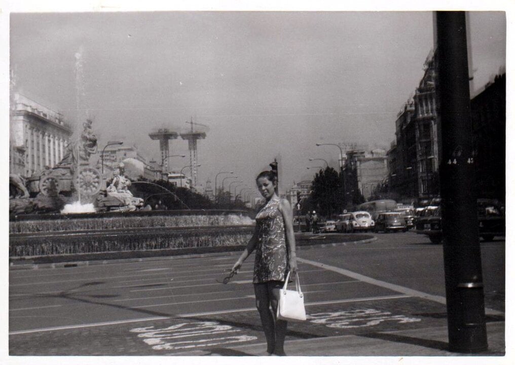 Vista de la Cibeles (Madrid)
