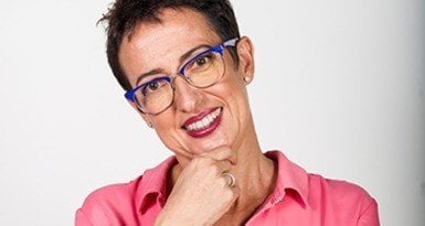 La periodista María Guerra