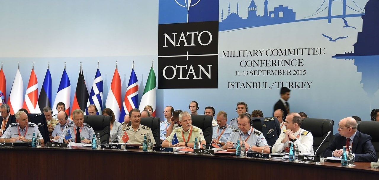 Una reunión del Comité Militar de la OTAN.