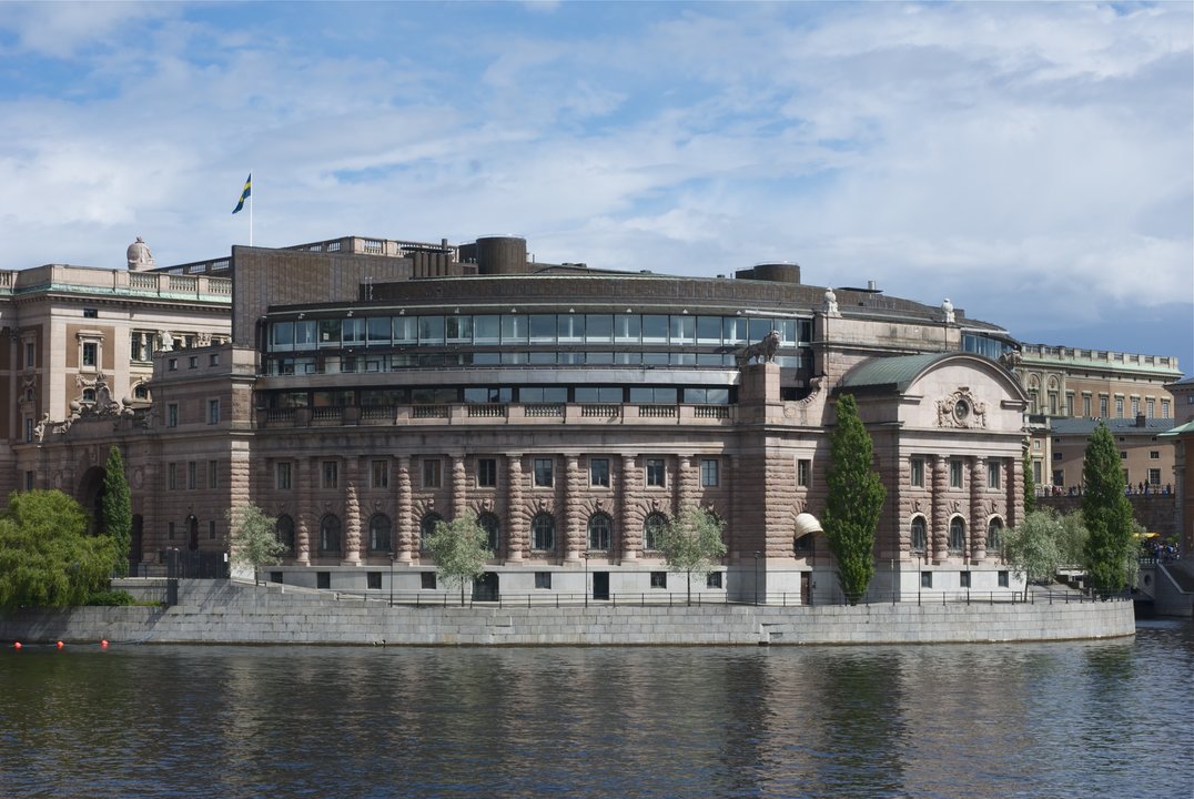 Los exteriores del parlamento sueco, en una imagen de 2011