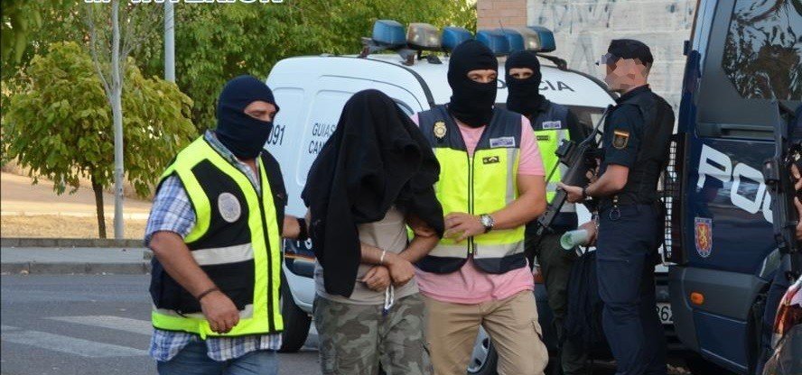 Foto de archivo de una operación contra el yihadismo en Ceuta.