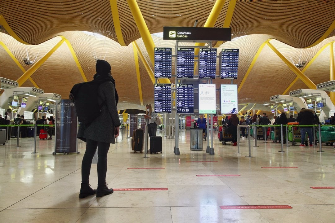 Aeropuerto Madrid-Barajas Adolfo Suárez.