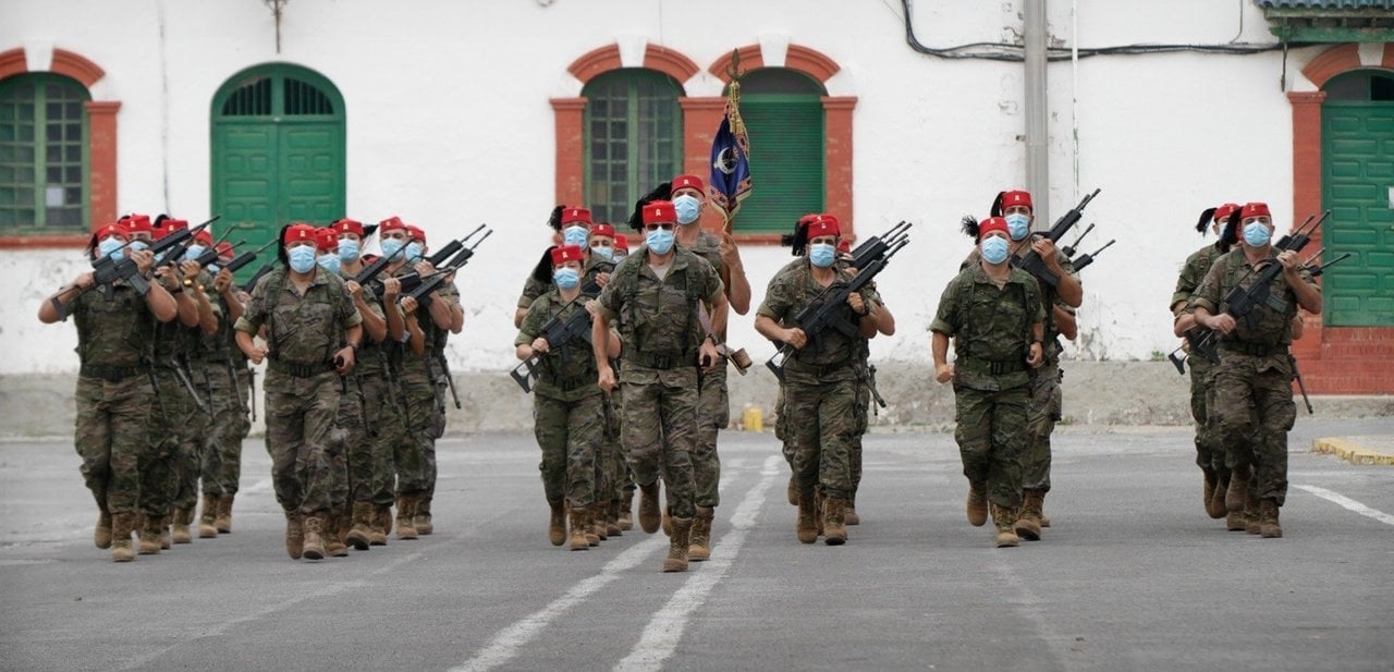 Regulares de Ceuta (Foto: Jesús de los Reyes / Ejército de Tierra).