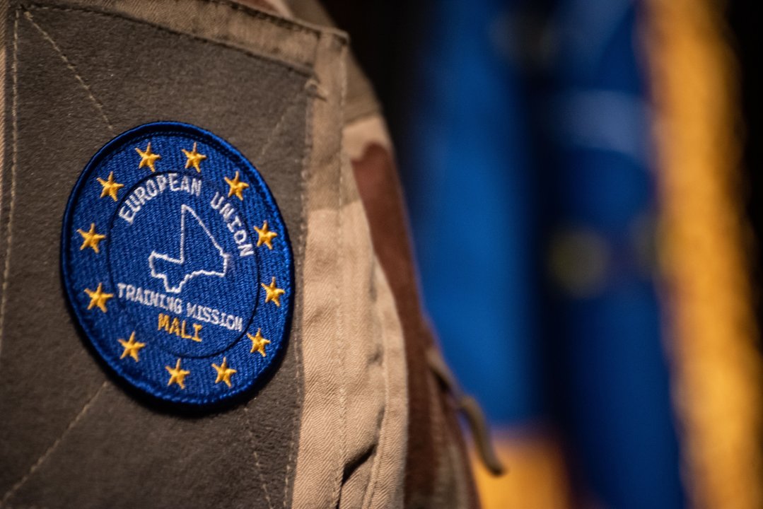 Logo misión EUTM-Mali de la UE