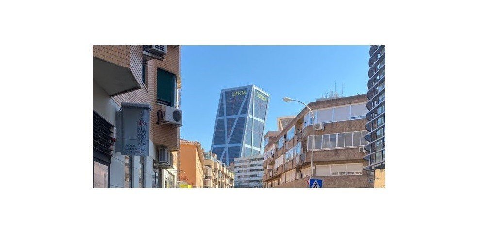 La torre Kío donde Bankia tiene su sede.
