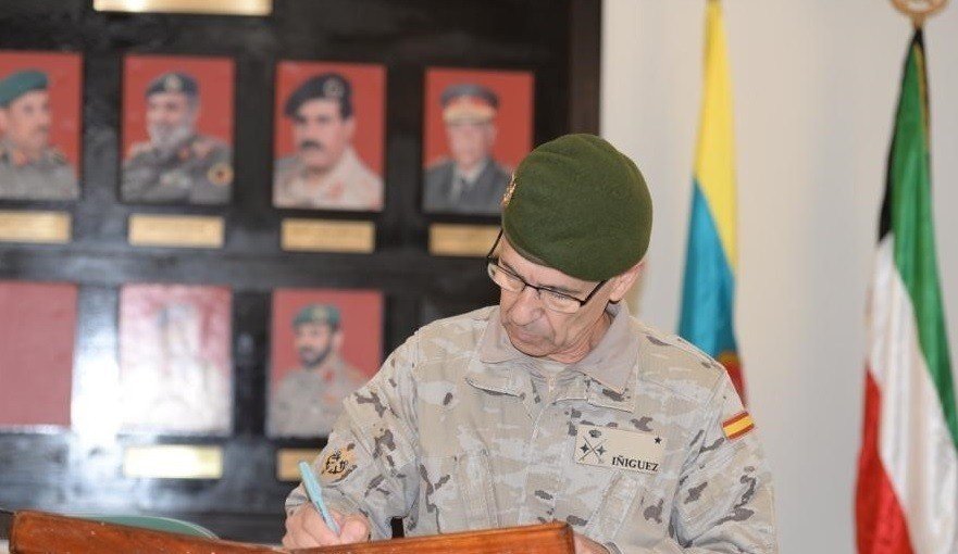El general de División Jaime Íñiguez.