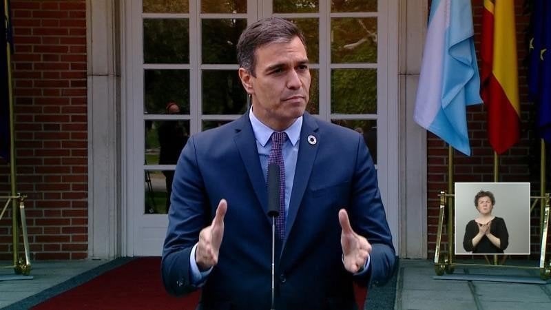 El Presidente del Gobierno, Pedro Sánchez.