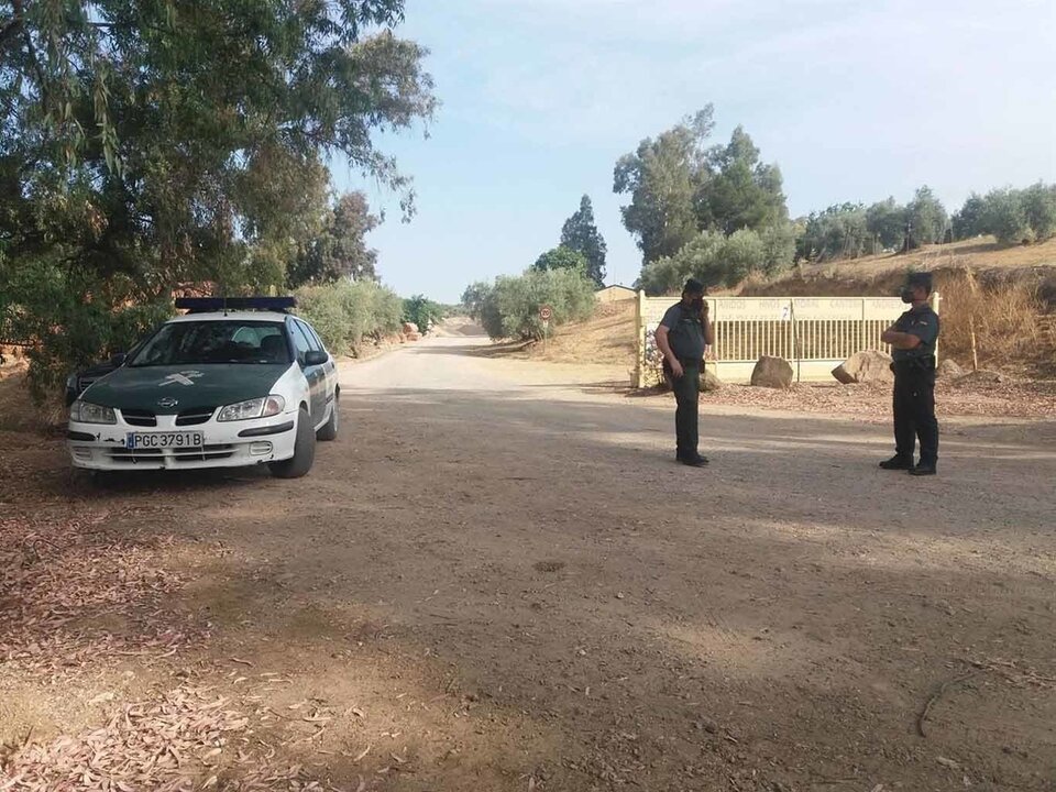 Efectivos de la Guardia Civil. 5/6/2021