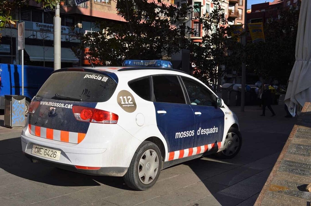 Coche de Mossos D'esquadra.