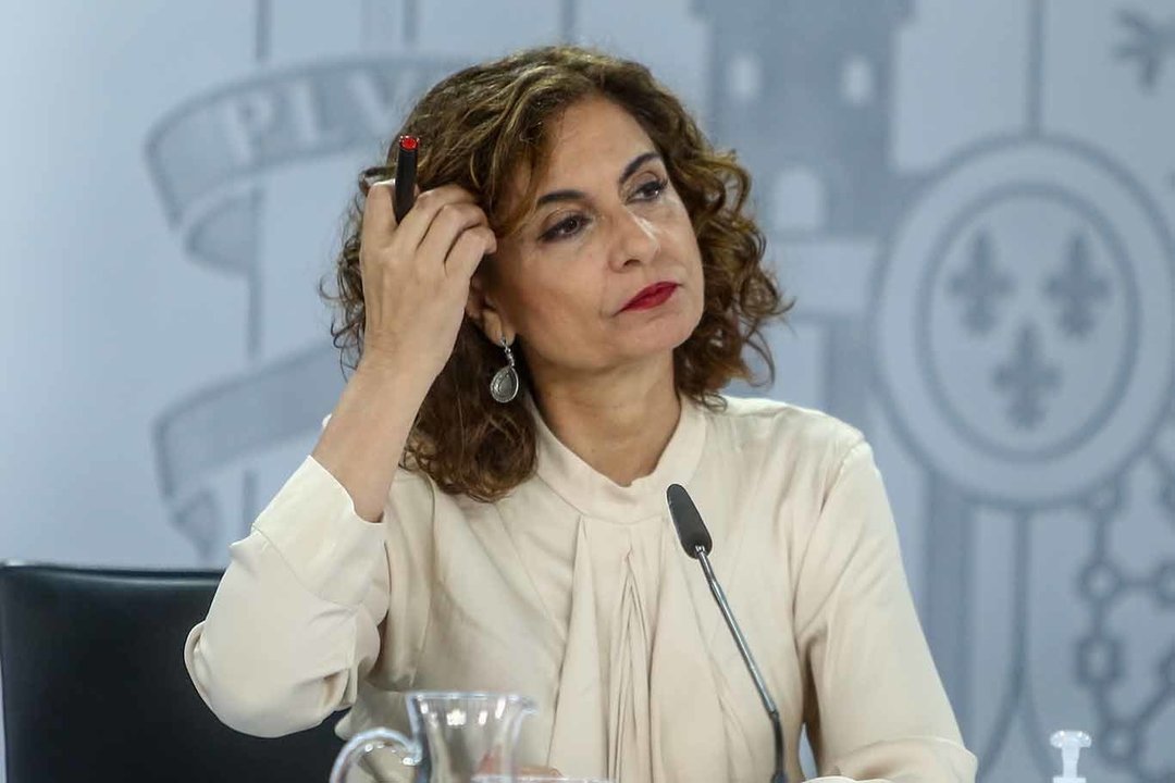 La ministra portavoz, María Jesús Montero. 8/6/2021