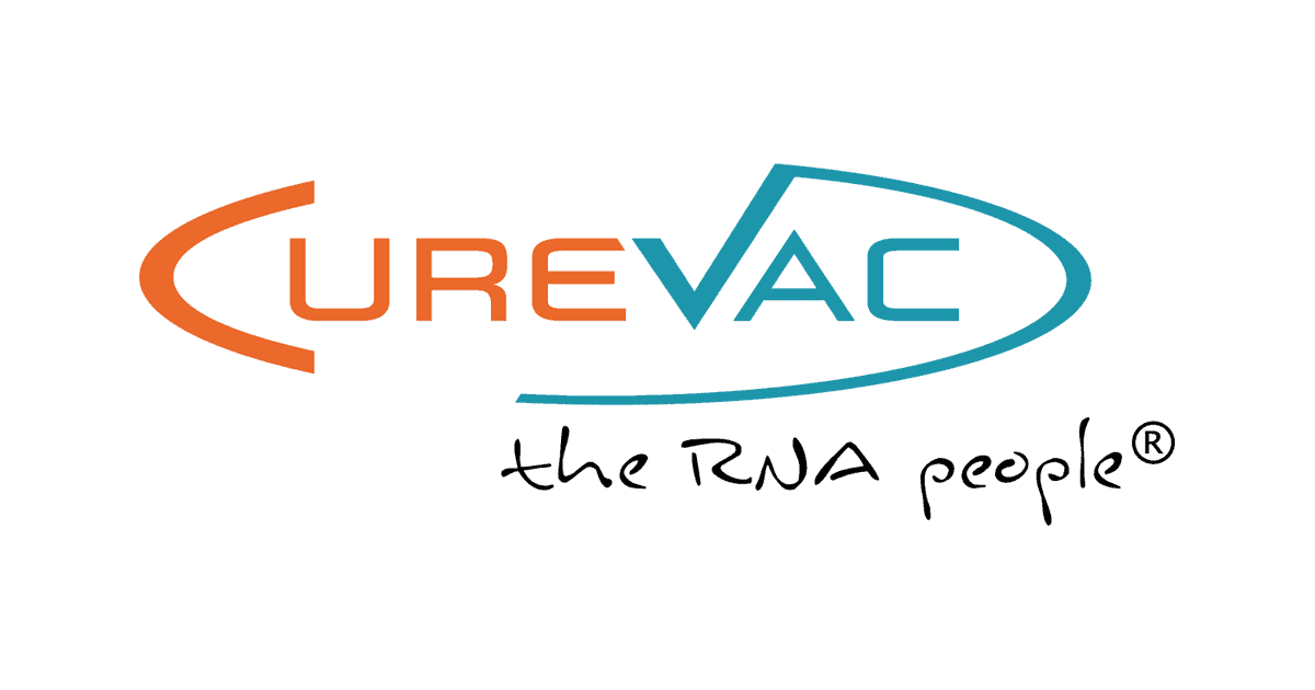 Logo de la farmacéutica CureVac.
