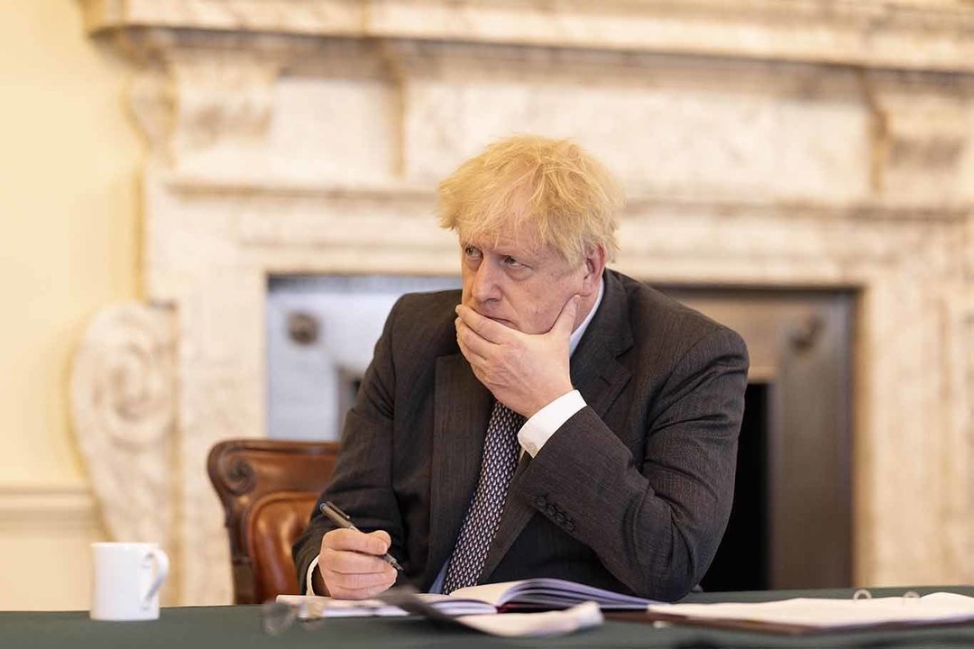 Boris Johnson. 20/4/2021