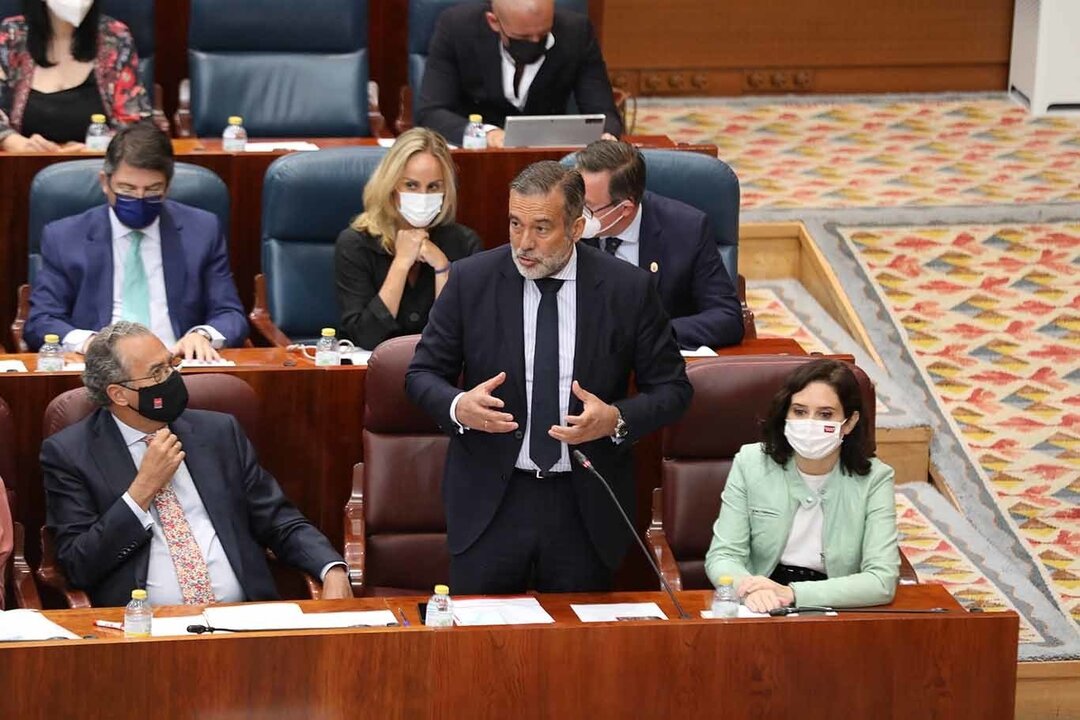 El consejero de Presidencia, Justicia e Interior, Enrique L&oacute;pez. 8/7/2021