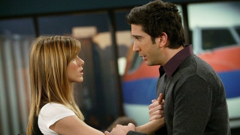 Ross y Rachel.
