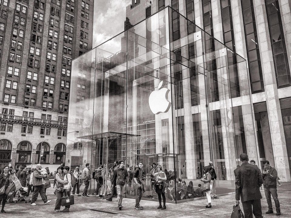 Apple Store en Nueva York.