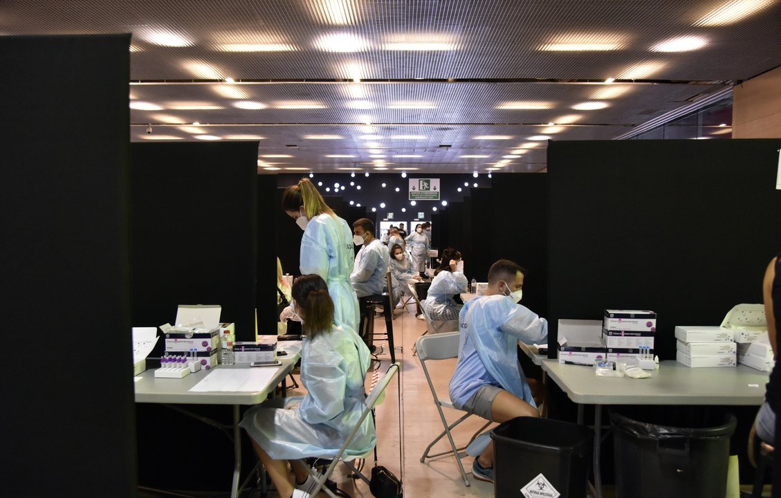 Realizan test de antígenos para acceder al primer día del festival Cruïlla en Barcelona