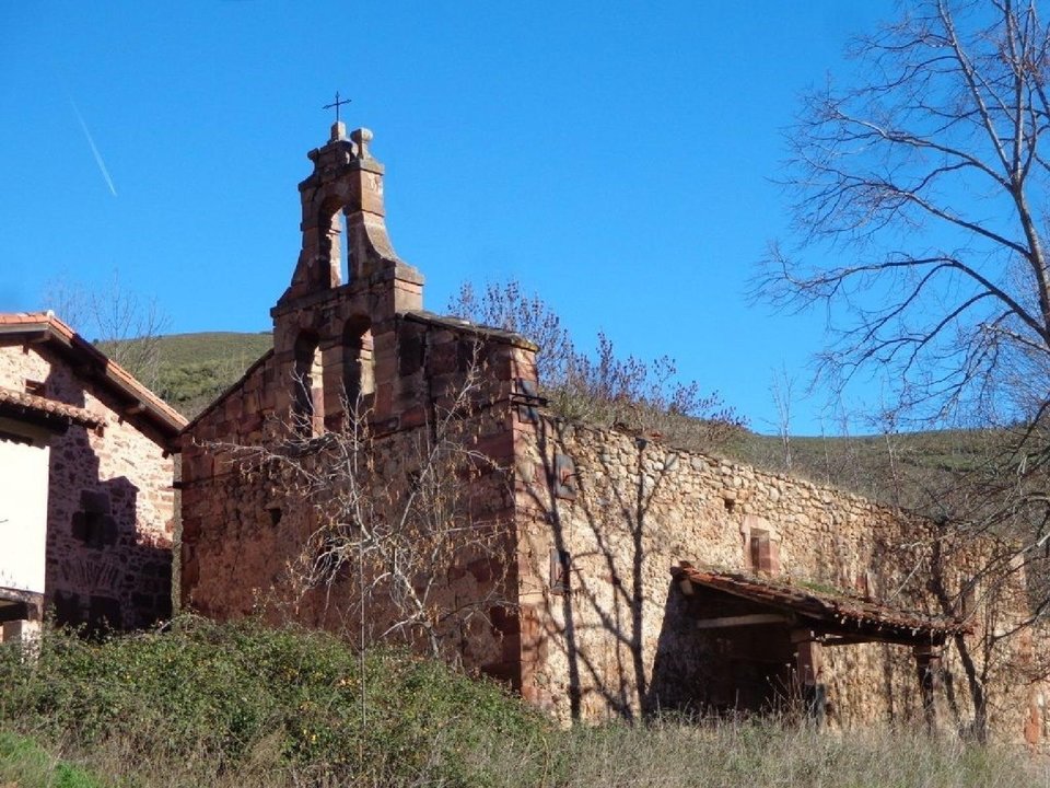 Estado de la Iglesia de Santa Elena.