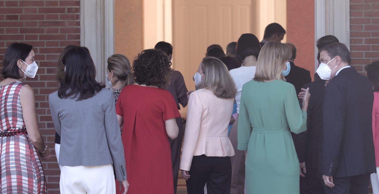 Ministros en el Palacio de la Moncloa (Foto: Eduardo Parra / Europa Press).