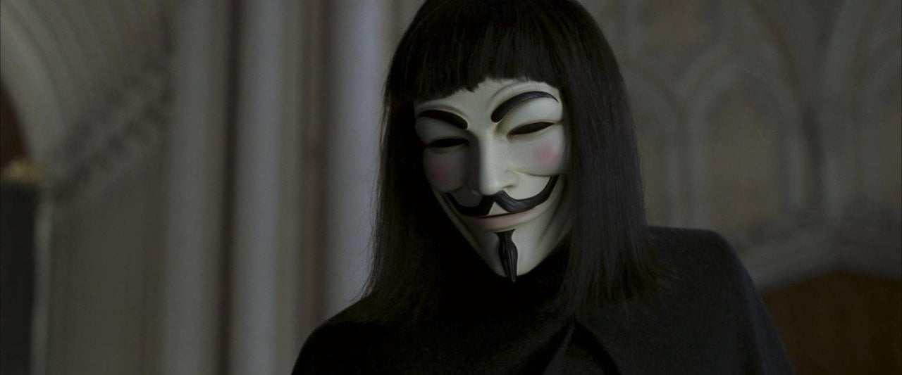Un fotograma de la película ‘V de Vendetta’.