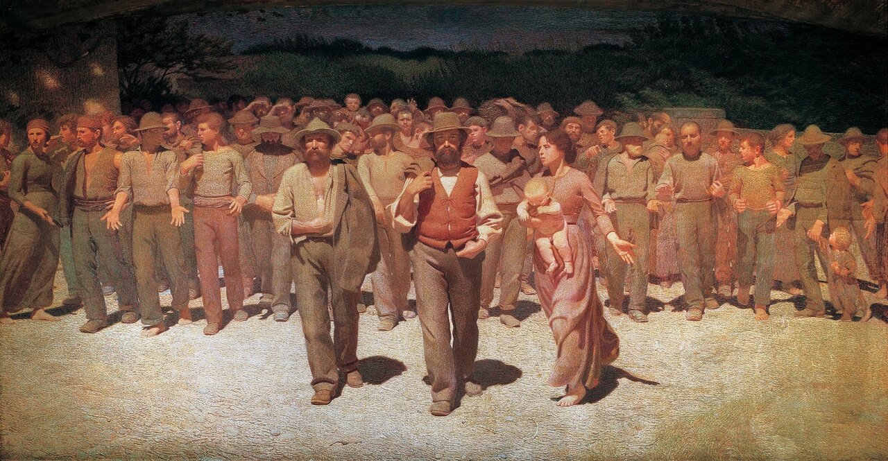 El Cuarto Estado de Giuseppe Pellizza da Volpedo