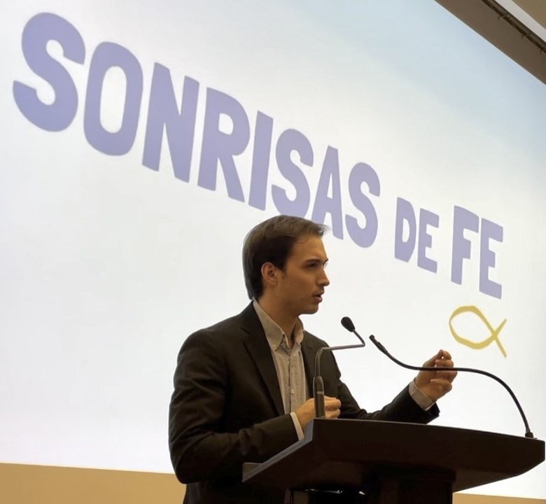 El fundador y presidente de Sonrisas de Fe, Jonathan Hergueta.