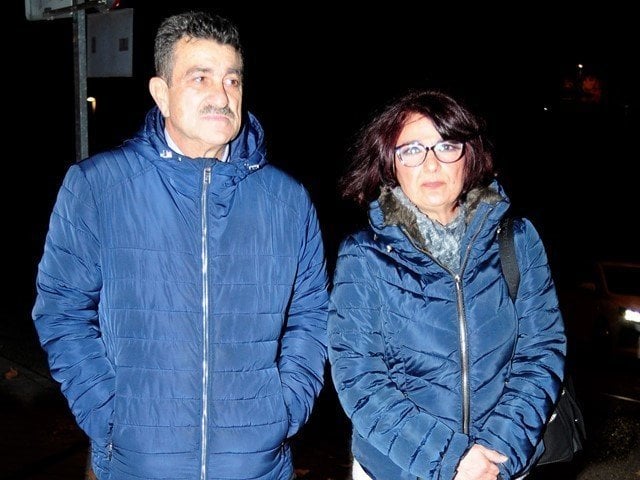 Giuseppe y Santina, padres de Mario Biondo.