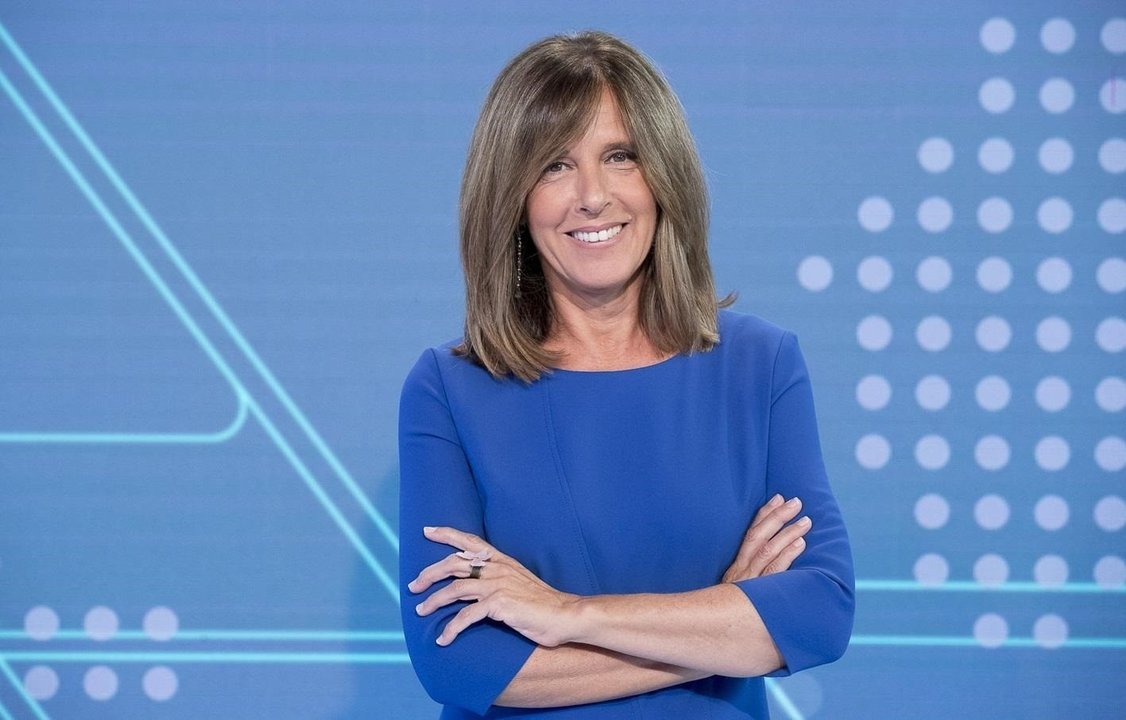 Ana Blanco, presentadora de informativos de Televisión Española.