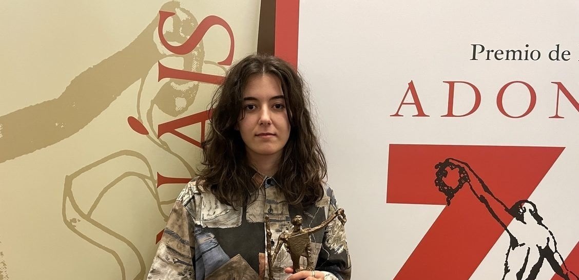 Nuria Ortega, ganadora del Premio Adonáis de Poesía 2021.