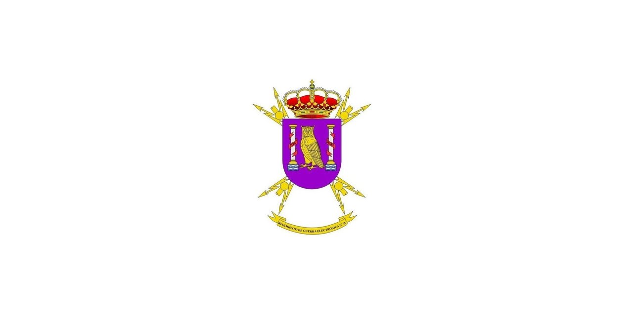 Escudo del Regimiento de Guerra Electrónica nº 32 del Ejército de Tierra.