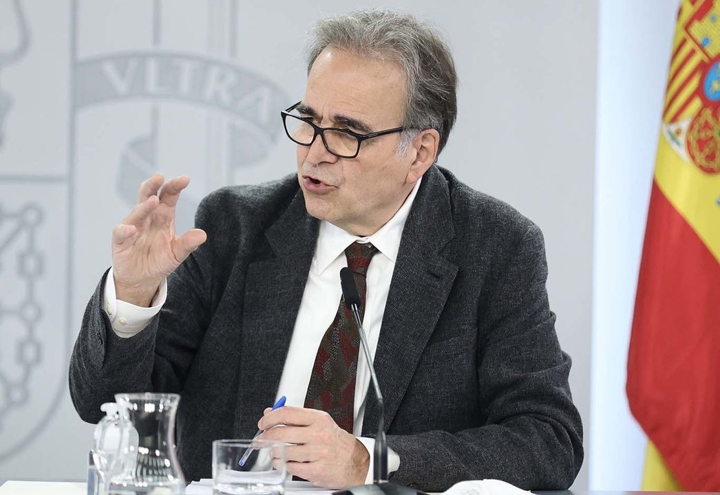 El ministro de Universidades, Joan Subirats, comparece en La Moncloa, (4 de enero de 2022)