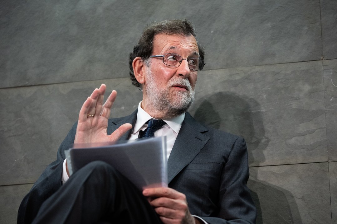 El ex presidente del Gobierno Mariano Rajoy.