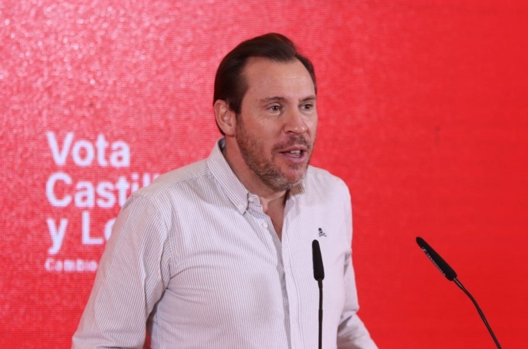 El alcalde de Valladolid y secretario general del PSOE provincial, Óscar Puente.