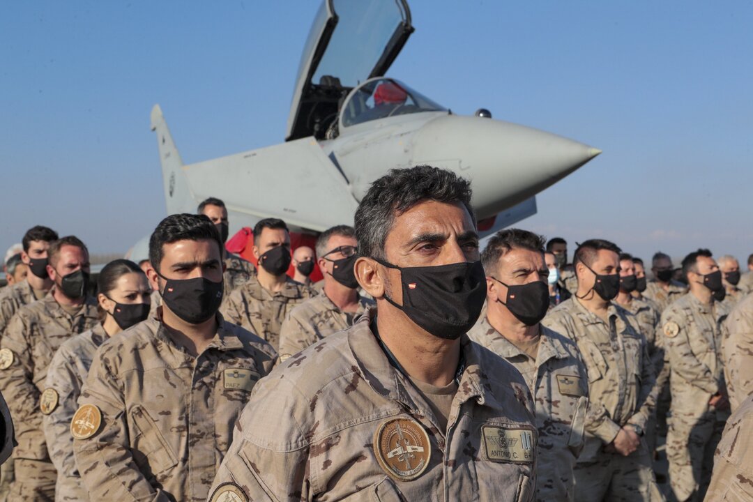 Militares del Ej&eacute;rcito del Aire.