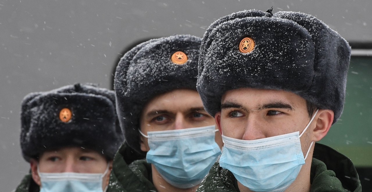 Militares rusos (Foto: Alexandr Kryazhev / Sputnik / Contactophoto).