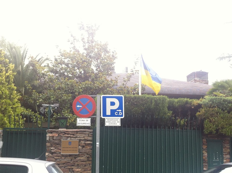 Embajada de Ucrania en España.