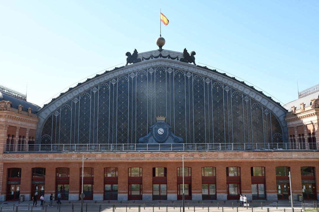 Fachada de la estación Puerta de Atocha, de Madrid
