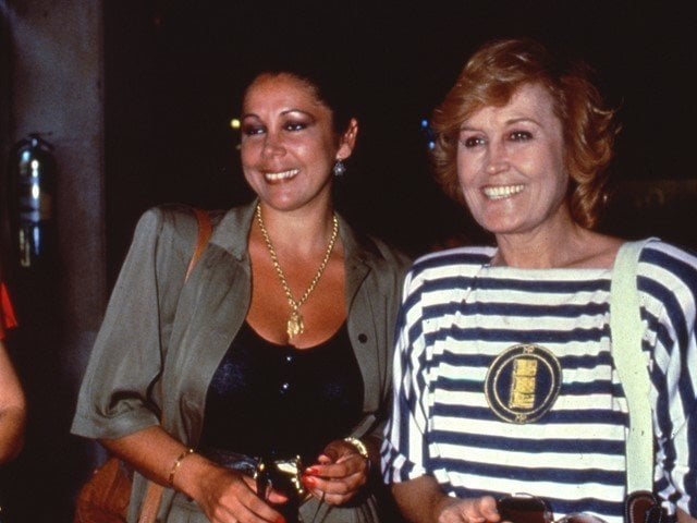 Encarna Sánchez e Isabel Pantoja en imagen de archivo