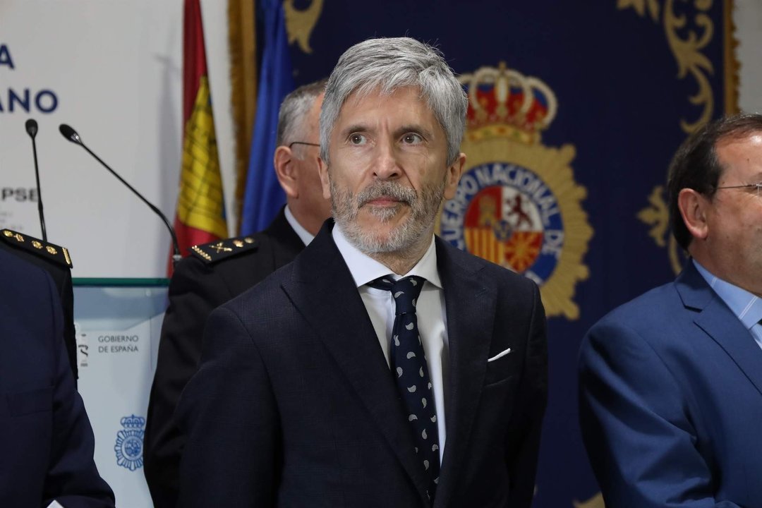 El ministro de Interior, Fernando Grande-Marlaska.